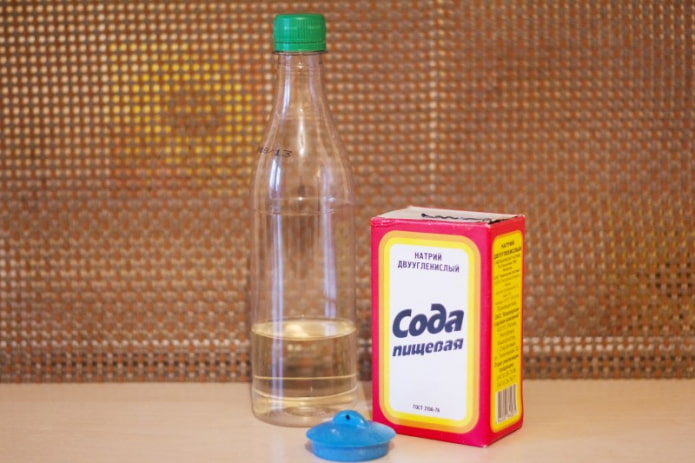 vinegar against blockage
