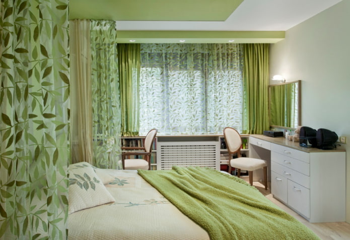 pistachio bedroom