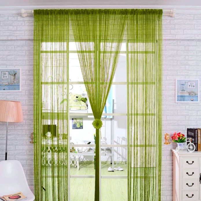 green muslin