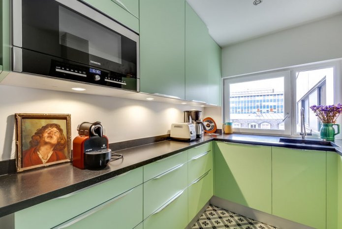 pistachio kitchen