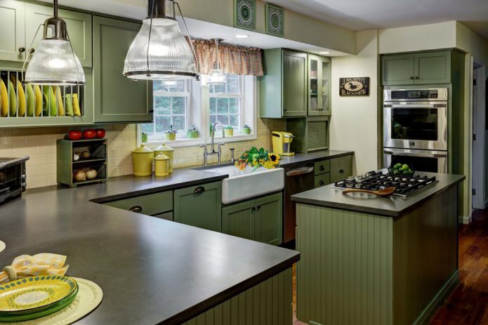 Island kitchen unit