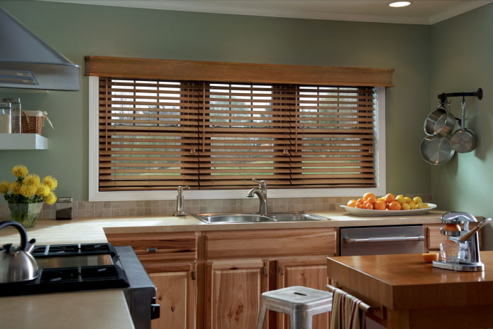 Wooden blinds