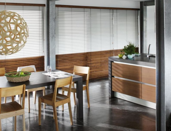 Blinds in an eco-style