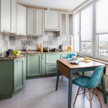 Blinds for the kitchen - secrets of a stylish and practical interior-1