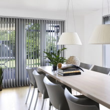 Blinds for the kitchen - secrets of a stylish and practical interior-2