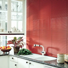 Blinds for the kitchen - secrets of a stylish and practical interior-5