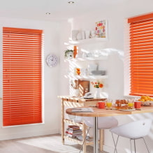 Blinds for the kitchen - secrets of a stylish and practical interior-6