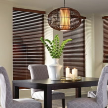 Blinds for the kitchen - secrets of a stylish and practical interior-9