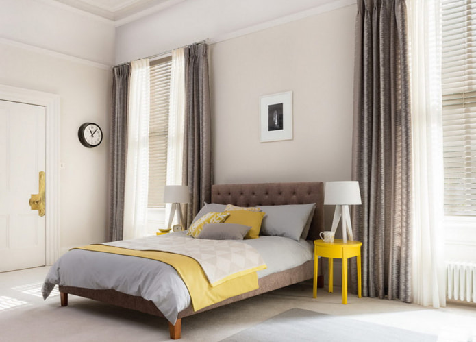 blinds with curtains