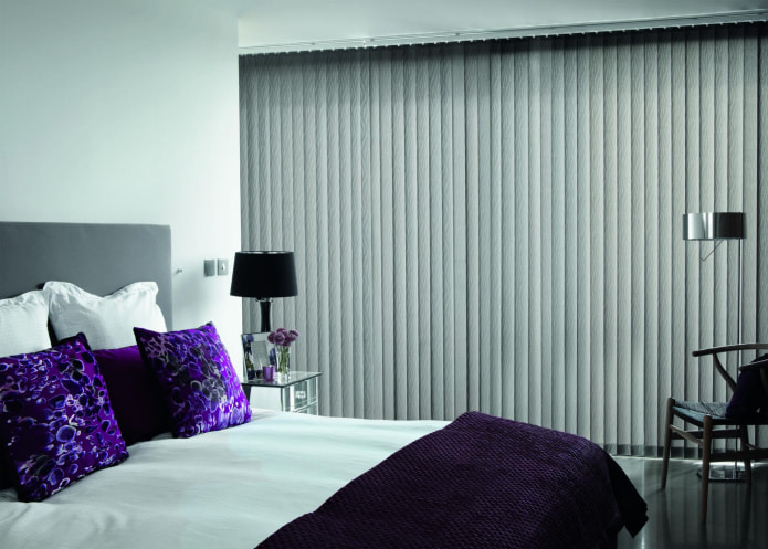 gray blinds