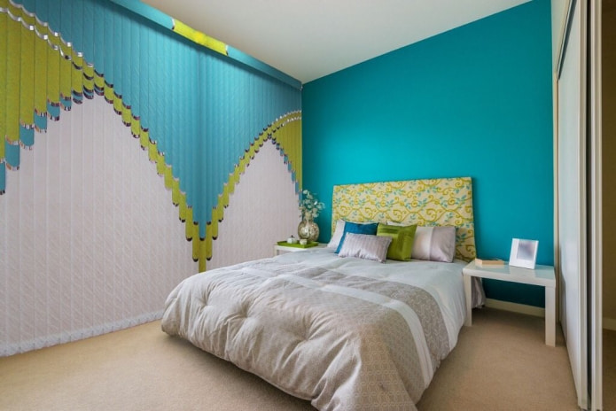 Multi-textured blinds