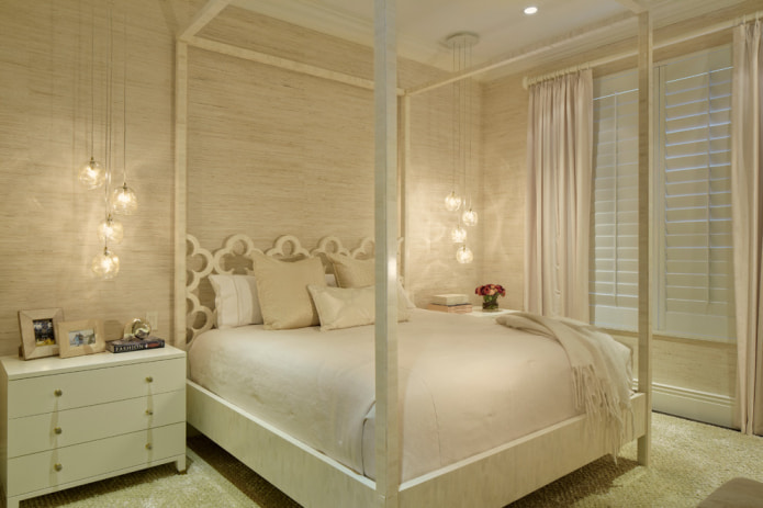 curtains and blinds on the window