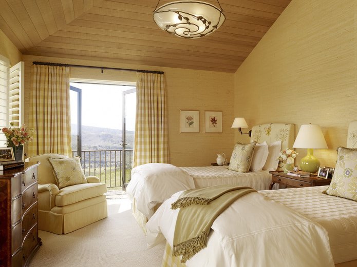 checkered curtains