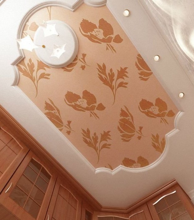pattern on the ceiling