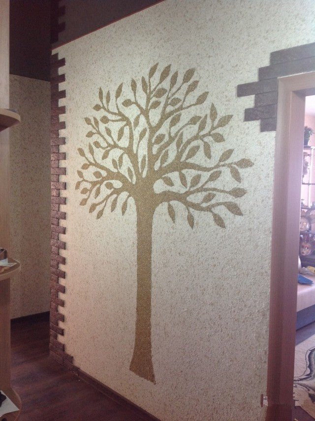 tree on the wall