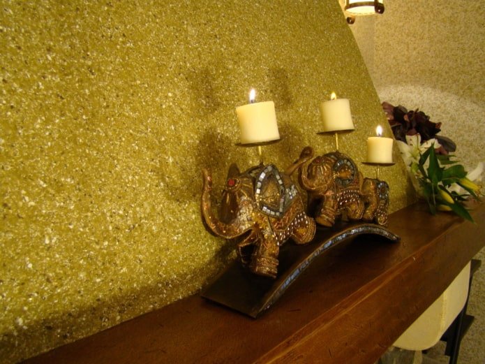 golden walls