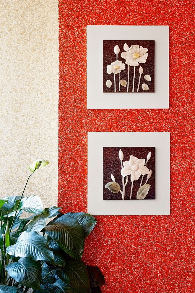 paintings and liquid wallpaper