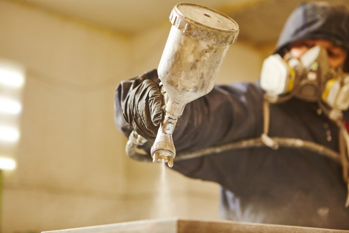 application of liquid stone