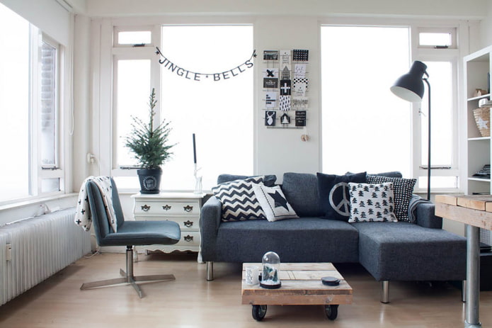 Scandinavian style coffee table