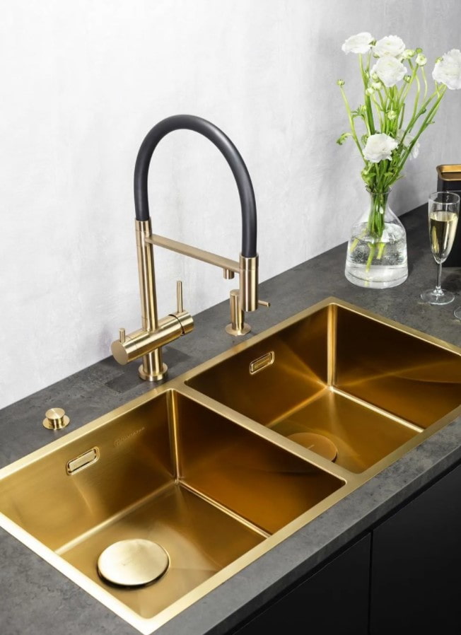 golden sink