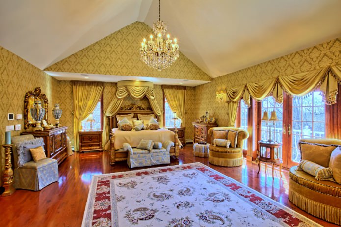 golden interior