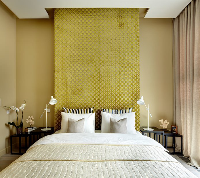 Modern style in the bedroom
