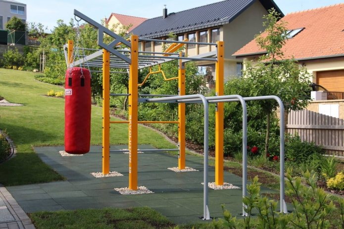 gym in the garden