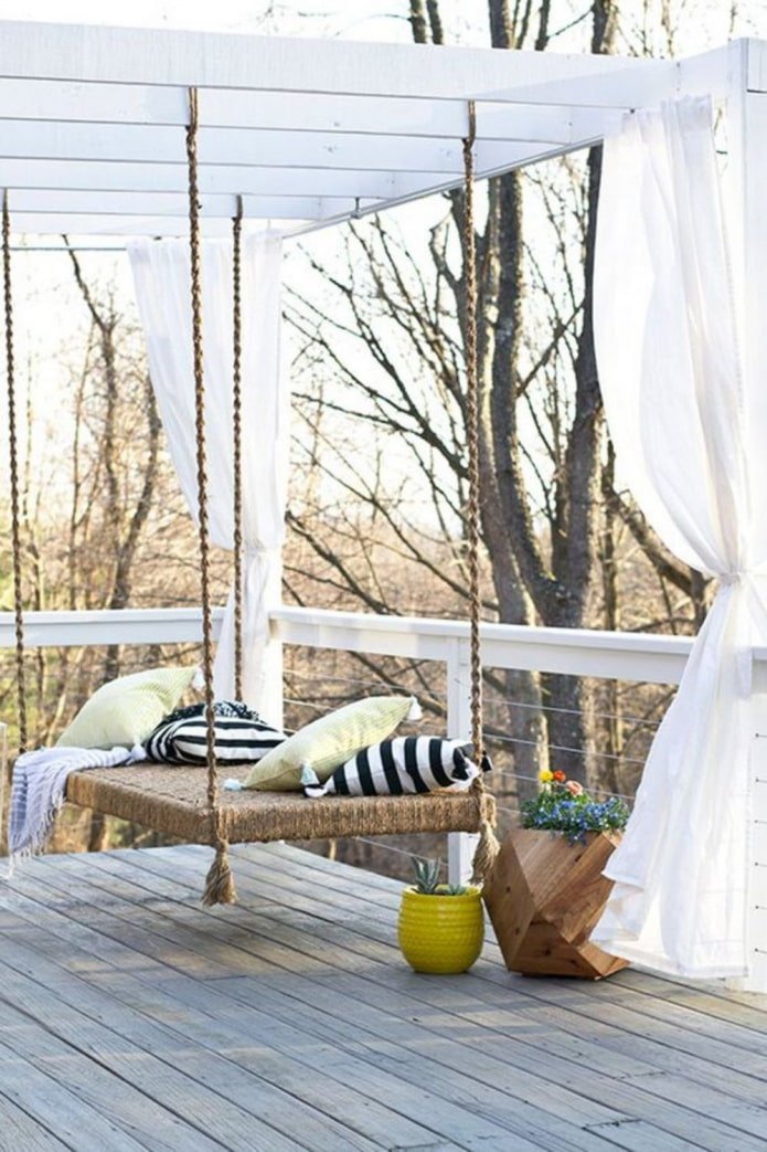 swing at the dacha