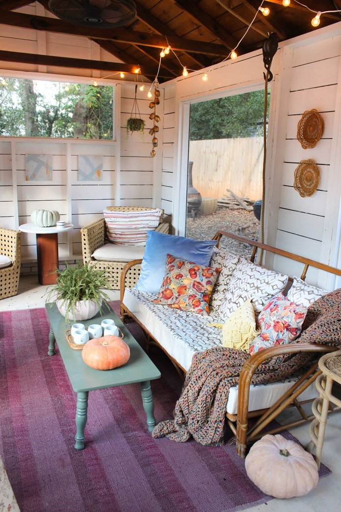 rustic style recreation area
