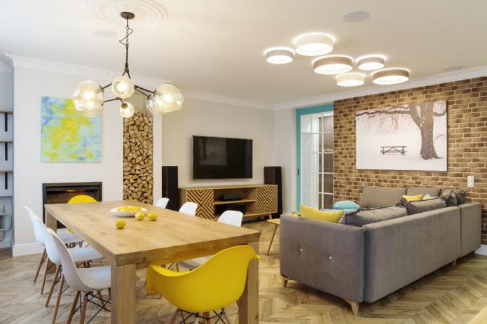 room zoning with light
