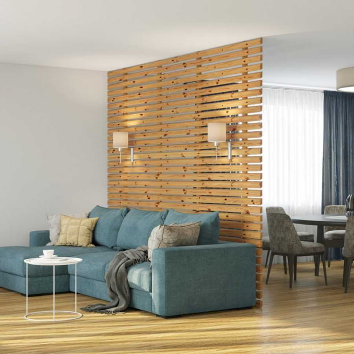 Horizontal slats
