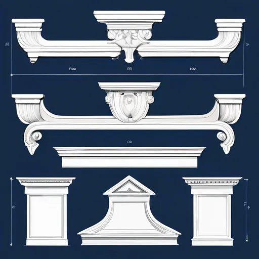 Choosing a pediment design: traditional and modern decor styles