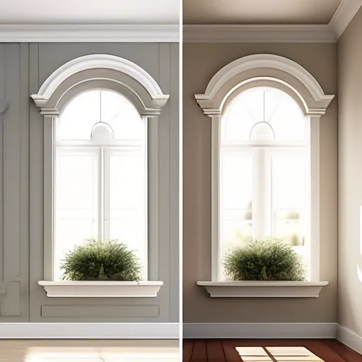 Gable decoration: classic and modern decor concepts for your home