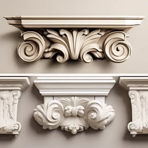 Gable decoration: classic and modern decor concepts for your home