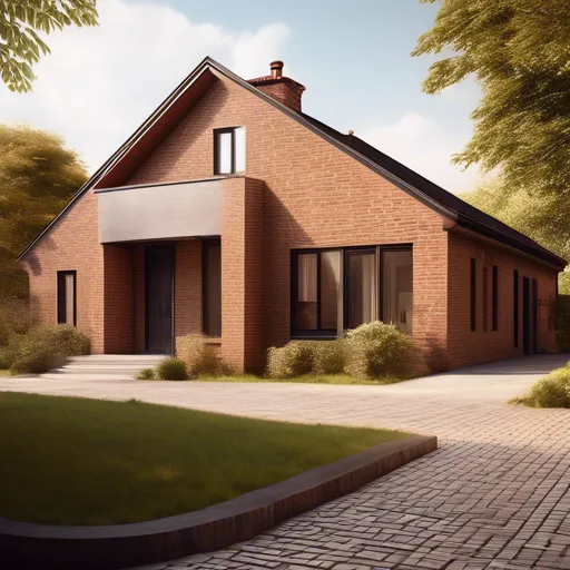 Brown Brick Houses: Design Ideas and Construction Recommendations