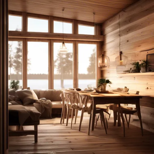Beveled plank: the perfect choice for your summer cottage!