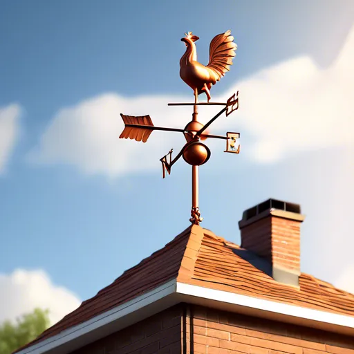 Chimney weather vane: its purpose, designs and DIY options