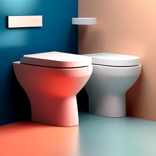 Choose between a classic or wall-hung toilet to save space.