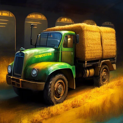 Cargo taxi services for transporting agricultural machinery
