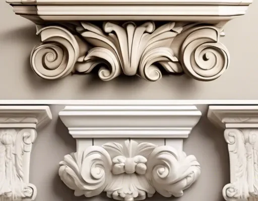 Gable decoration: classic and modern decor concepts for your home