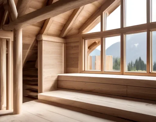 Chalet-style cottage projects: sophistication and natural comfort