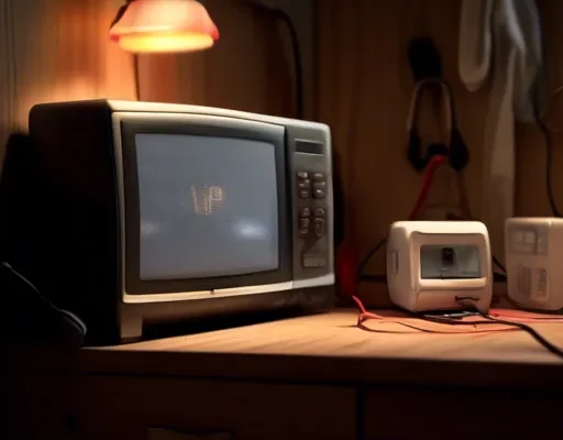 Why is the power button on the TV not responding?